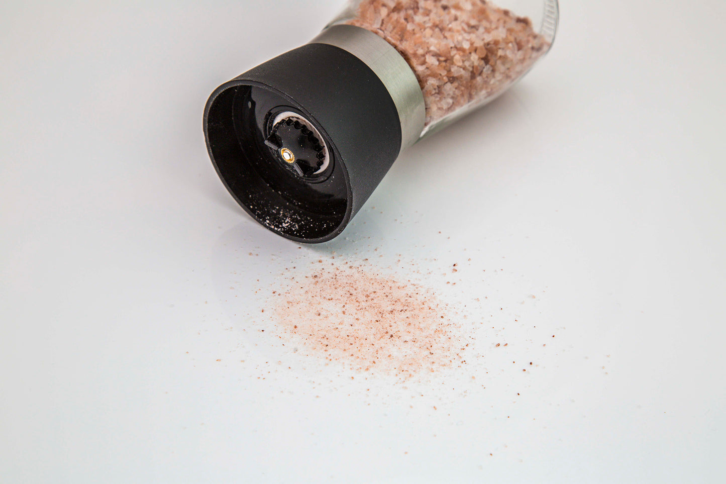 Coarse Salt Grinder- 6.5oz Pink Himalayan Salt Included Spicetitan.com