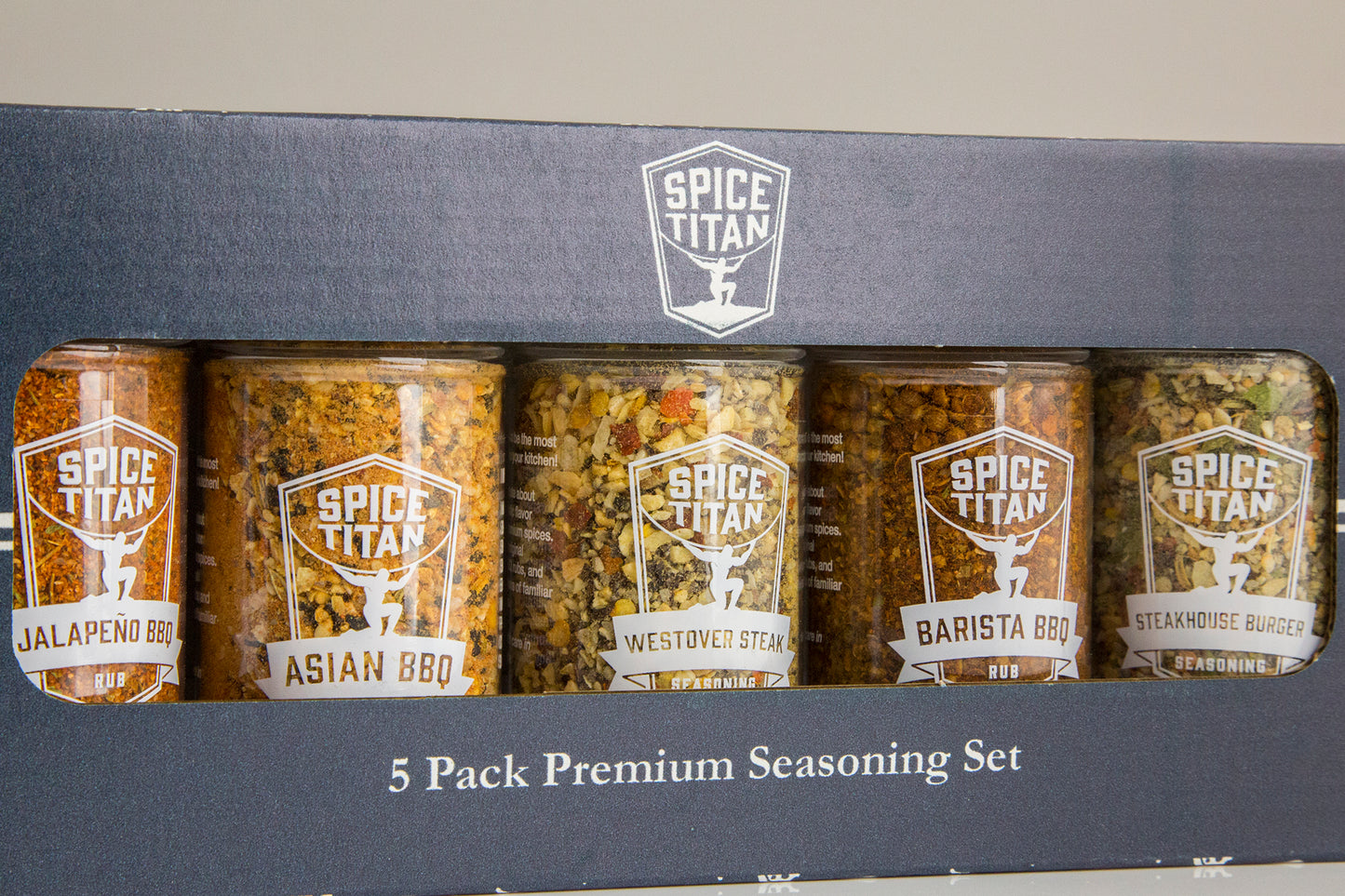 BBQ Gift Set (5 Pack) Spicetitan.com