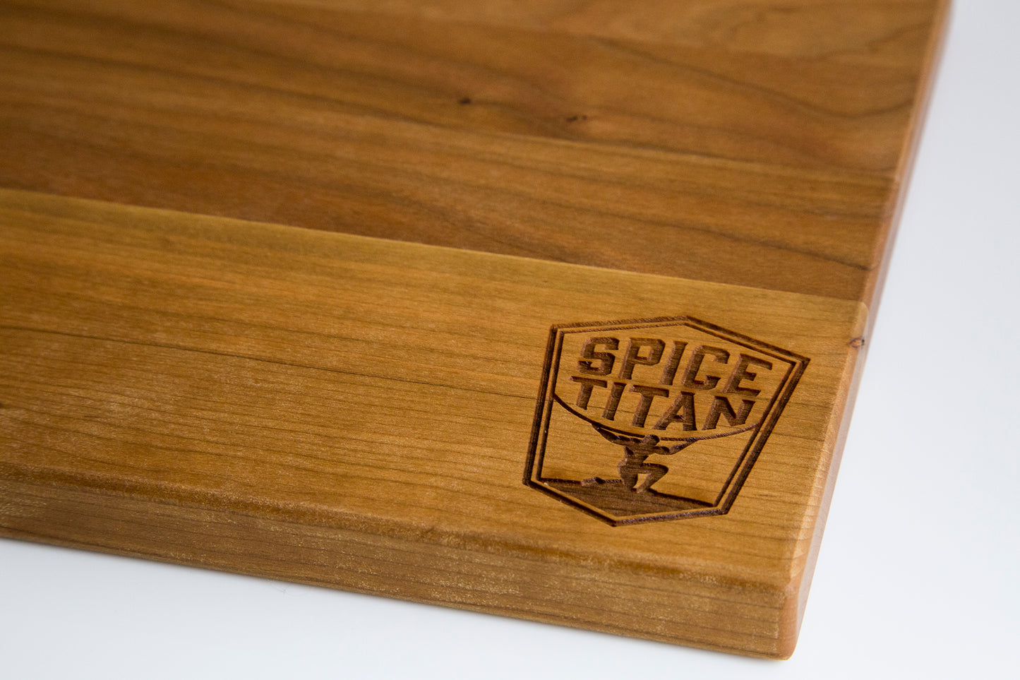 Cutting Board Made From Cherry Wood Spicetitan.com
